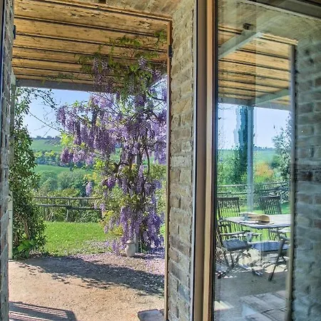 Feriehus Casali Marchigiani - Private Con Piscina, Giardino E Vista Panoramica *