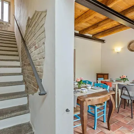 Feriehus Casali Marchigiani - Private Con Piscina, Giardino E Vista Panoramica