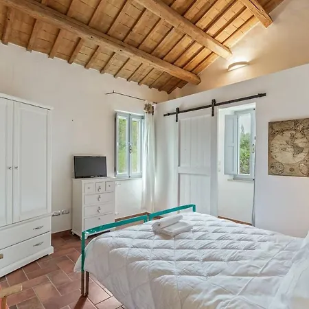 Semesterbostad Casali Marchigiani - Private Con Piscina, Giardino E Vista Panoramica