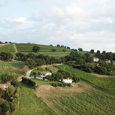 Feriehus Casali Marchigiani - Private Con Piscina, Giardino E Vista Panoramica *
