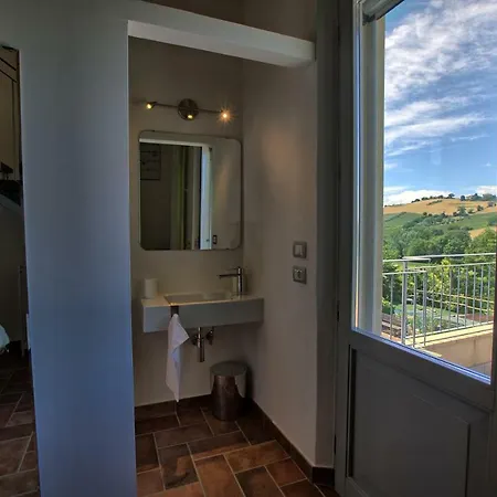 Casali Marchigiani - Private Con Piscina, Giardino E Vista Panoramica Feriehus Ostra