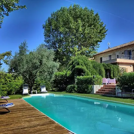 Casali Marchigiani - Private Con Piscina, Giardino E Vista Panoramica * Ostra