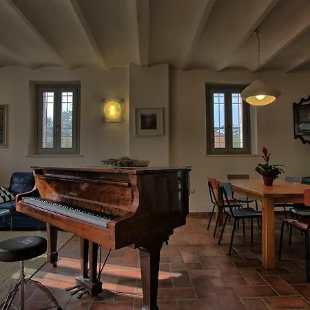 Casali Marchigiani - Private Con Piscina, Giardino E Vista Panoramica Ferienhaus Ostra