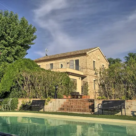 Casali Marchigiani - Private Con Piscina, Giardino E Vista Panoramica Holiday home *